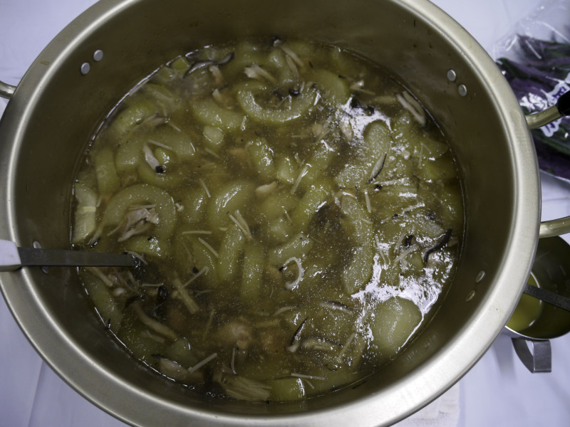 加賀太きゅうりのあんかけ