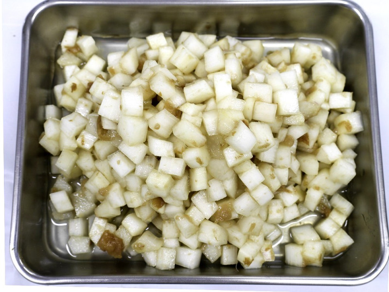 東京うどの梅あえ