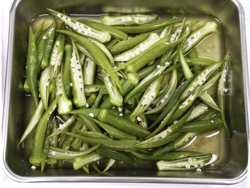 八丈オクラのうま煮