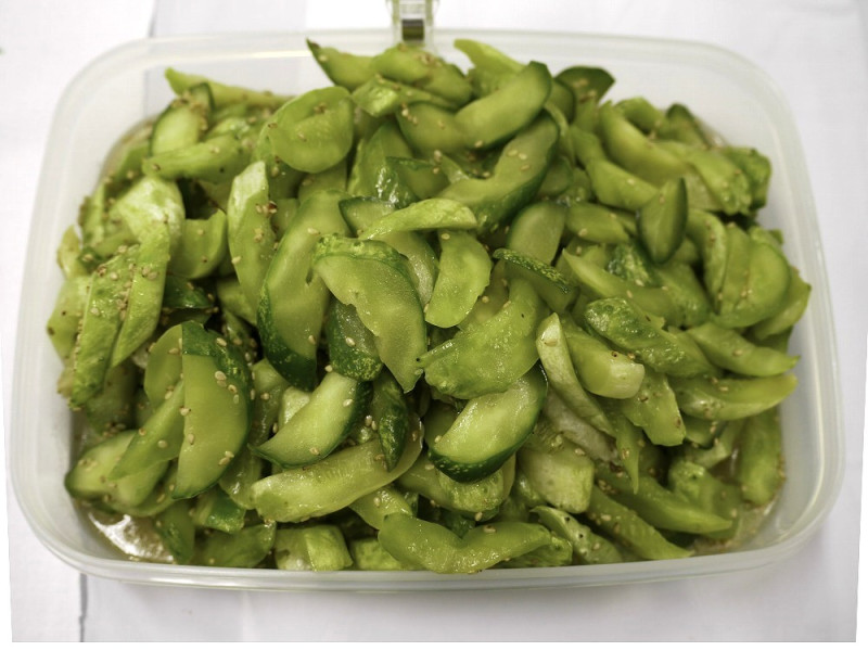 馬込半白きゅうりの浅漬け