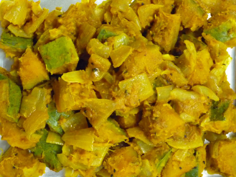 かぼちゃのサブジ