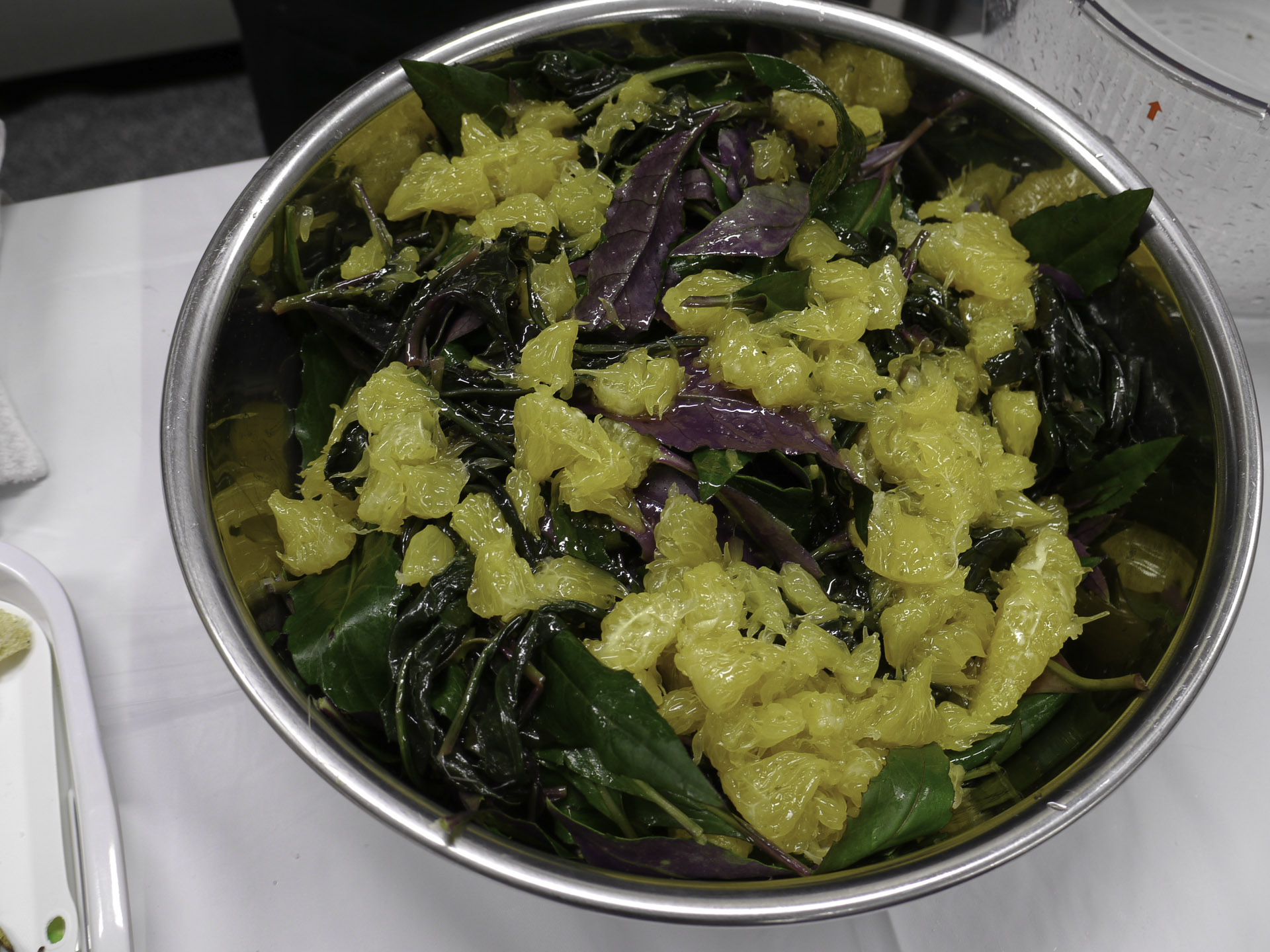 水前寺菜の酢のもの