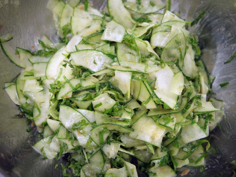 かりもりのサラダ 梅ドレッシング