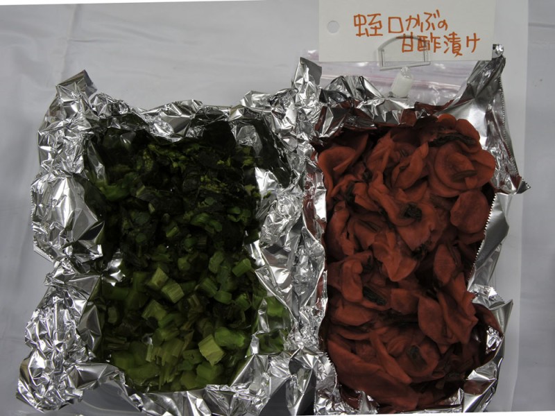 蛭口かぶの甘酢漬け