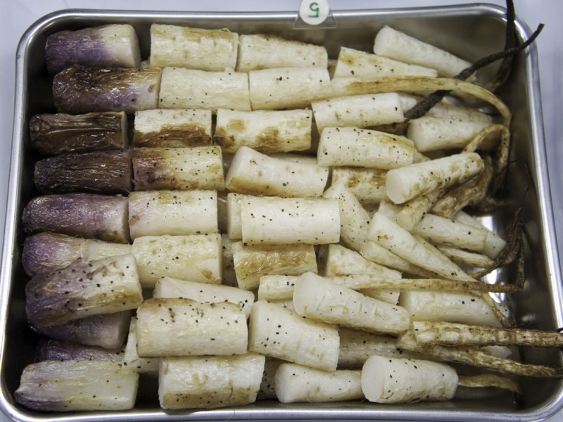 日野菜オリーブ油焼き