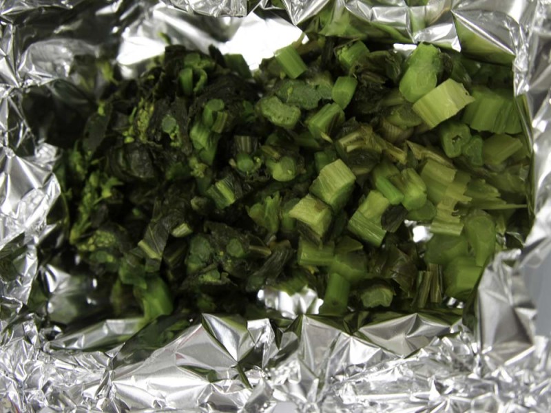 鮎河菜の塩漬け