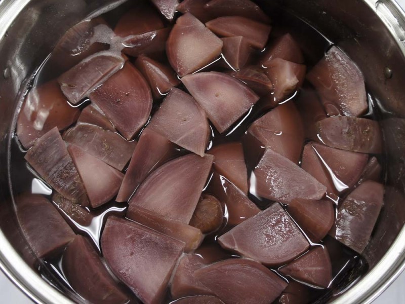 余呉の山かぶ貝柱煮