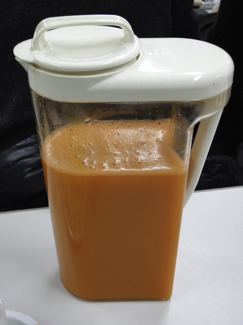 ふかうら雪にんじんジュース