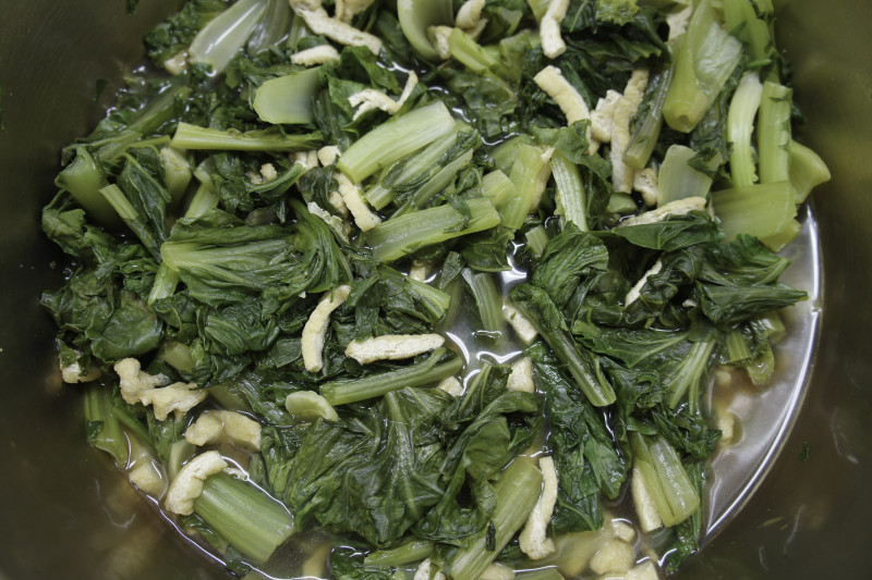 大和まな煮びたし