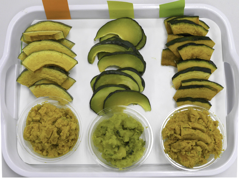 かぼちゃ食べくらべ